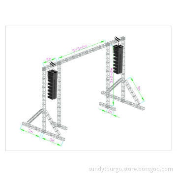 Tourgo good price elevator tower lift for truss/light/speaker
